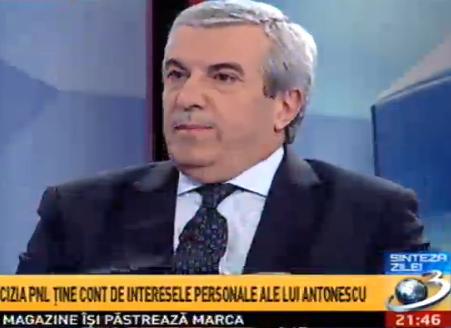 Calin Popescu Tariceanu la Antena 3
