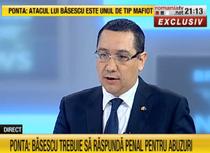 Victor Ponta la RTV