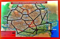Harta autostrazilor - Masterplanul pe Transport