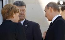 Putin, Porosenko si Merkel