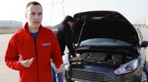 Adrian Mitrea prezinta Ford Driving Skills for Life in Romania