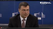 Valdis Dombrovskis, vicepresedinte al Comisiei Europene
