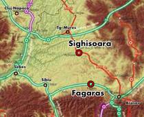Cum apar Fagaras si Sighisoara in Master Planul de Transport - rutier