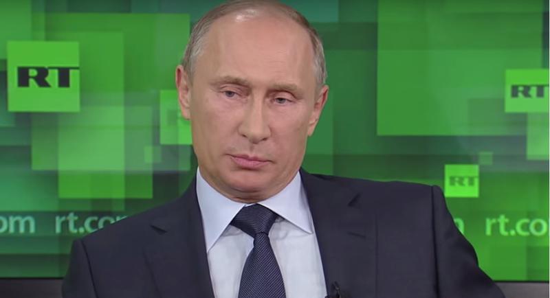 Putin la televiziunea RT