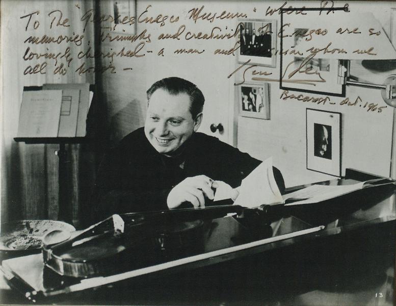 Isaac Stern s-a remarcat la editia din 1967 a Festivalului Enescu