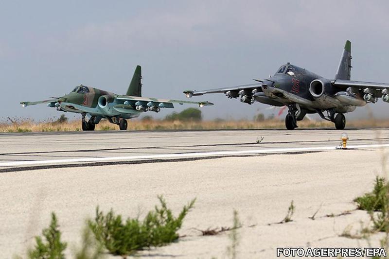 Avioane rusesti de vanatoare SU-25