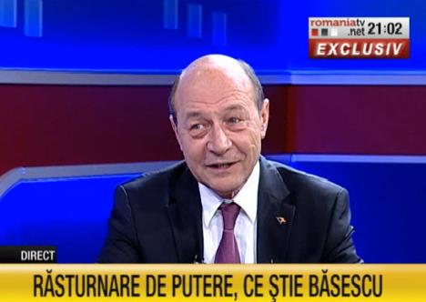 Traian Basescu la RTV (arhiva)
