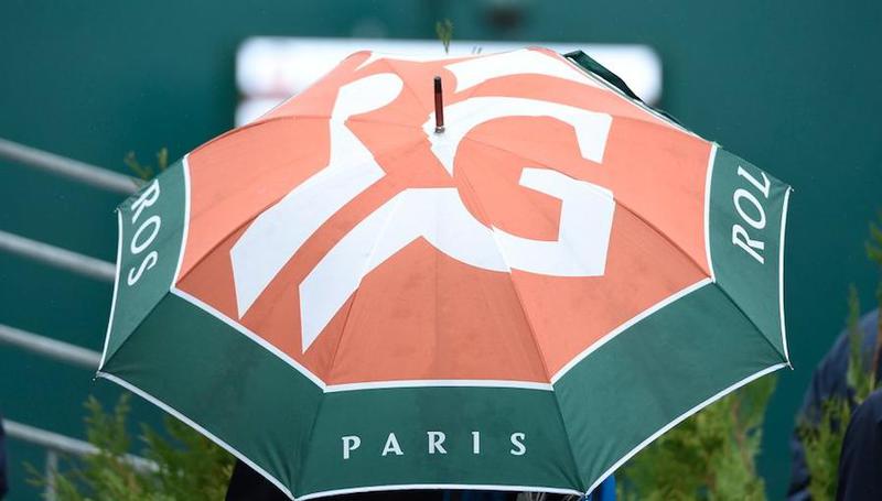 Ploaie la Roland Garros