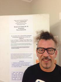 Cristian Iacob, primul roman care a votat in alegerile parlamentare 2016