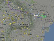 Traseul aeronavei lui Rogozin care nu poate ateriza la Chisinau