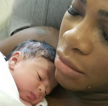 Serena Williams si fiica ei