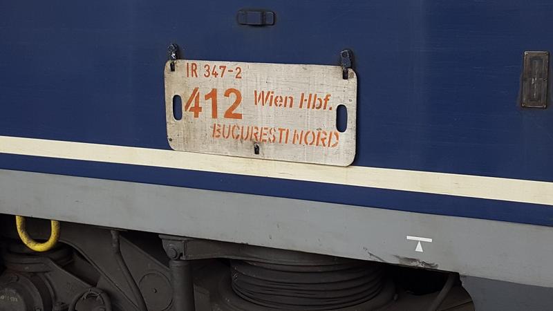 Vagon direct Viena - Bucuresti