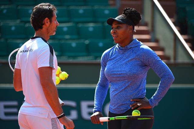 Serena Williams si Patrick Mouratoglou