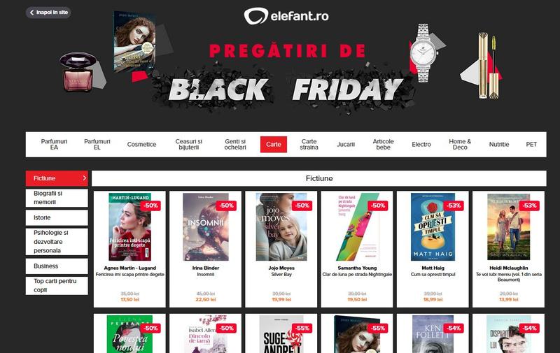 Black Friday 2018 Elefant Ro Incepe Campania Pe 14 Noiembrie È™i Promite Sute De Mii De Produse La Reducere Hotnews Mobile