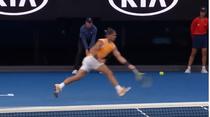 Rafael Nadal: viteza, forehand-ul si lovitura zilei la AO
