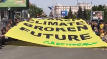Protest Greenpeace Sibiu