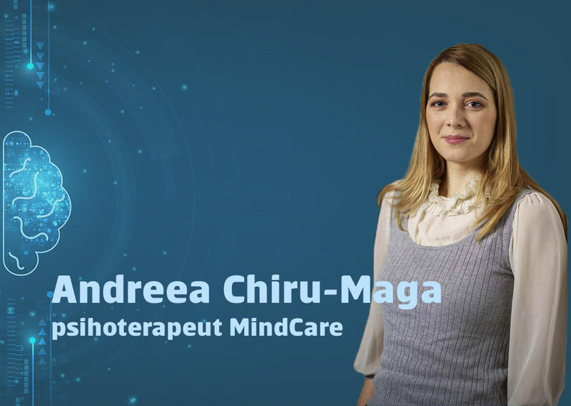 Andreea Chiru-Maga, psihoterapeut MindCare