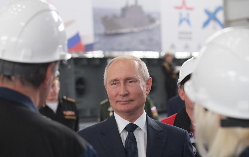 Vladimir Putin in Crimeea