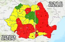 Alegeri locale 2020 vs 2016