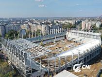 Stadionul Rapid, in constructie