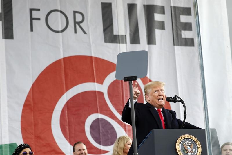 Trump la un miting „pro life” in Washington 