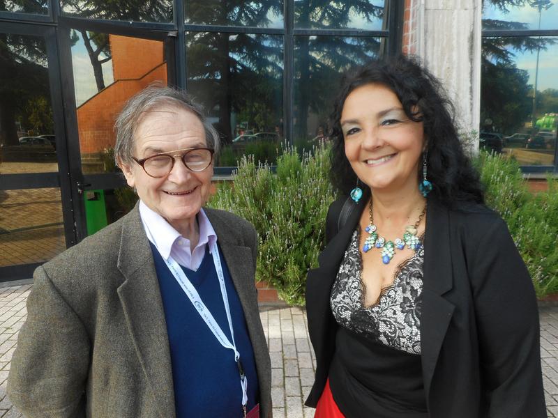 Roger Penrose (premiul Nobel) si Catalina Curceanu