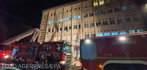 Incendiu la Spitalul Judetean Piatra Neamt