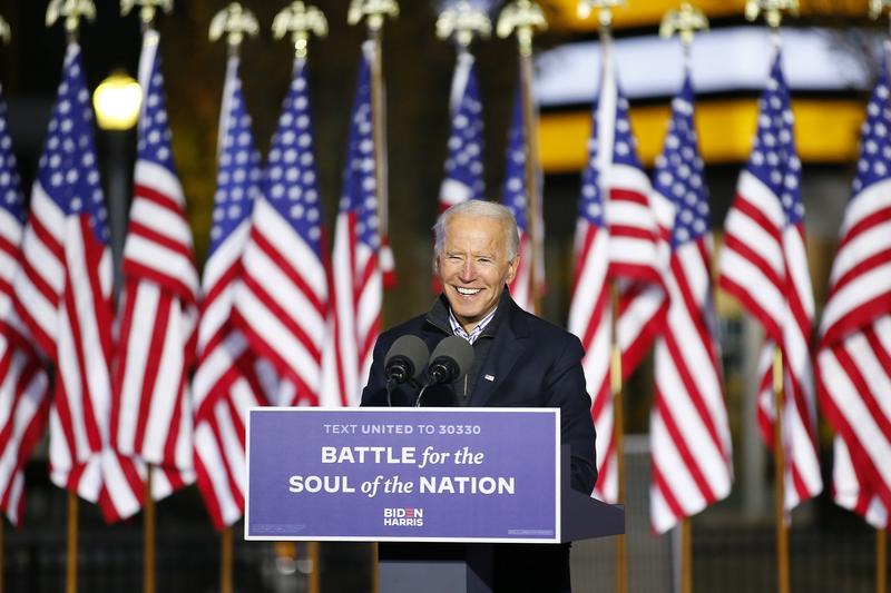 Joe Biden, la un pas de victorie (sursa foto: twitter)