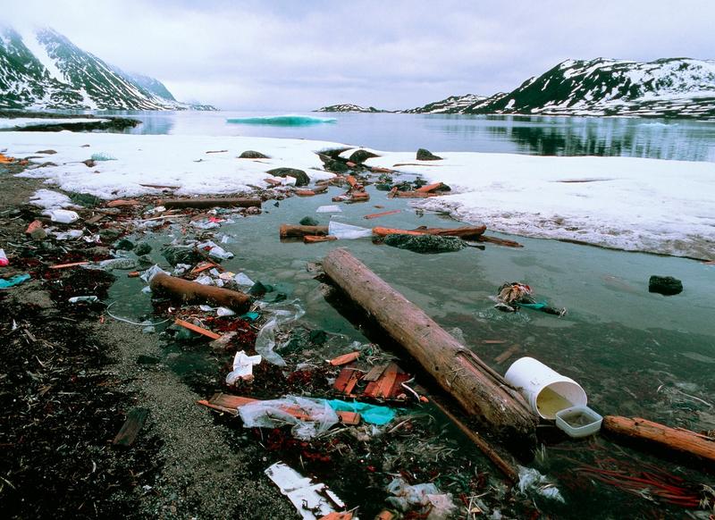 Poluare cu plastic in Siberia