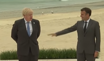 Boris Johnson si Emmanuel Macron