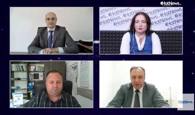 Dan Dragan, Ioan Iordache si Dumitru Chisalita, la  la interviurile HotNews LIVE