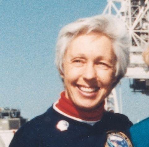 Mary Wally Funk in 1985