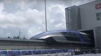 Trenul Maglev super rapid din China