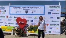 Elisabeta Lipsa a lansat proba de Canotaj pe mare in Romania