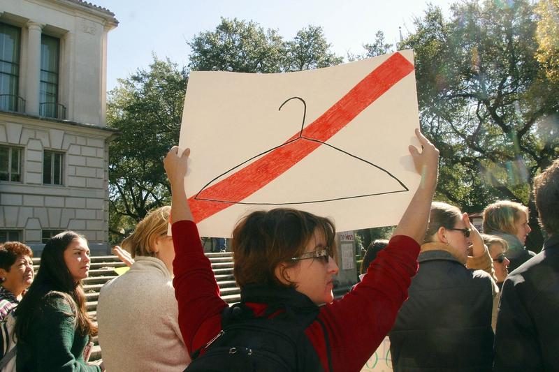 Protest impotriva legii anti-avort din Texas