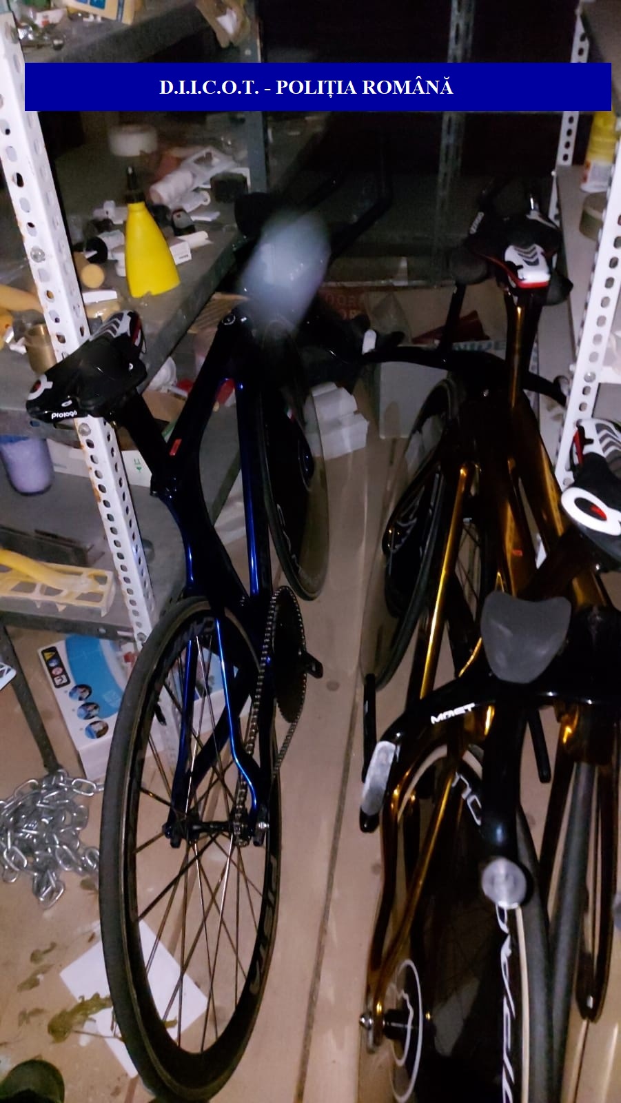 Franţa: Două arestări dosarul furtului de biciclete ale Italiei de ciclism, recuperate în România - HotNews.ro