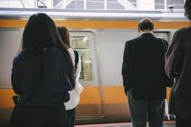 Peron de tren in Japonia