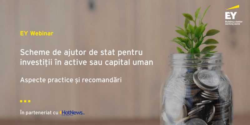 Webinar EY - Scheme de ajutor de stat pentru investiții