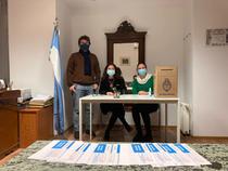 Secție de votare la Ambasada Republicii Argentina