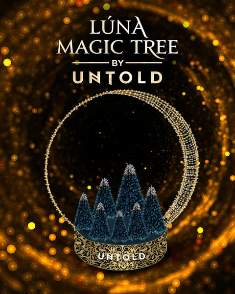 LUNA Magic Tree by UNTOLD, la festivalul Brazilor de Crăciun în acest an
