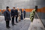 ceremonie la Monumentul Holocaustului