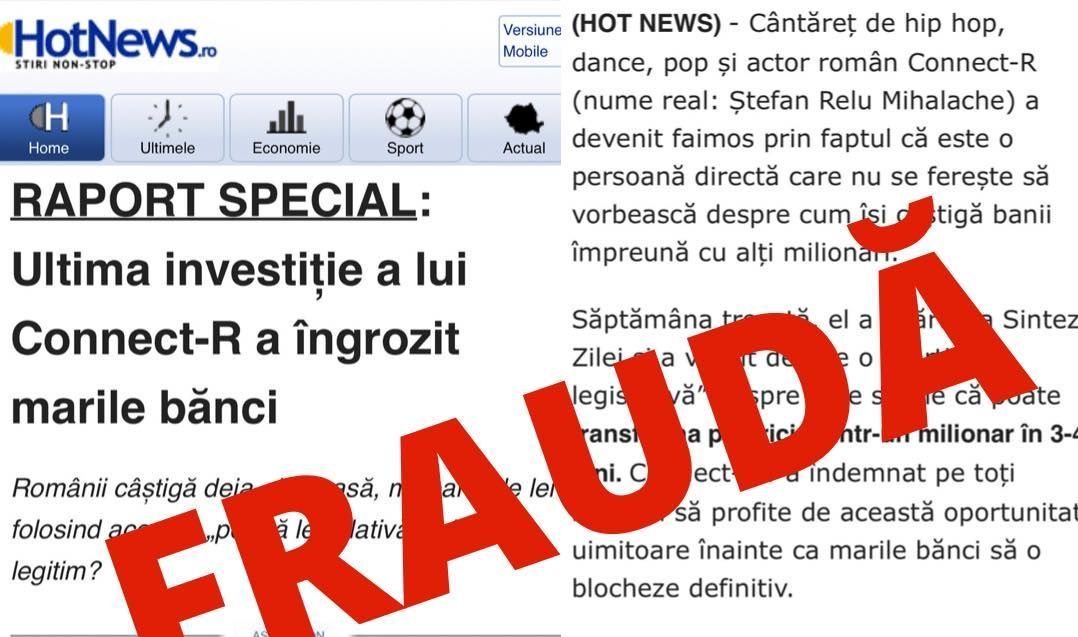 Coincidence Two degrees leg Tentativă de fraudă online: Un site a copiat vechea identitate vizuală a  HotNews.ro pentru a extrage date personale sau financiare / Măsurile luate  de DNSC - HotNews.ro