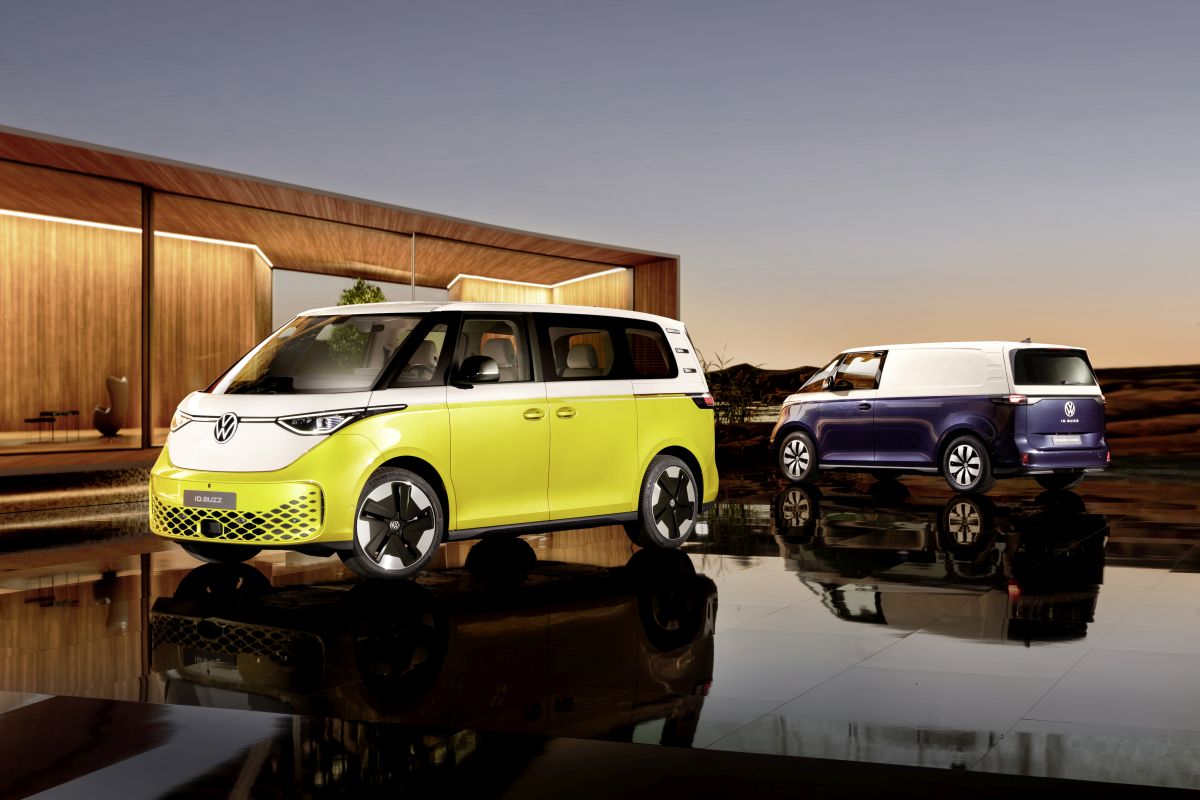 VIDEO Volkswagen introduced ID Buzz, a retro-looking full-electric model