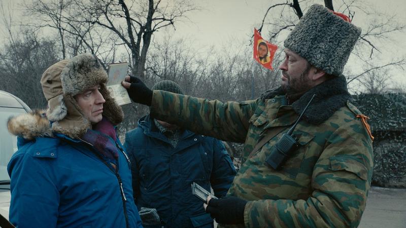 Secventa din filmul Donbass (2018)