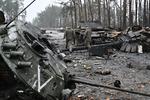 Tancuri rusești distruse de forțele ucrainene