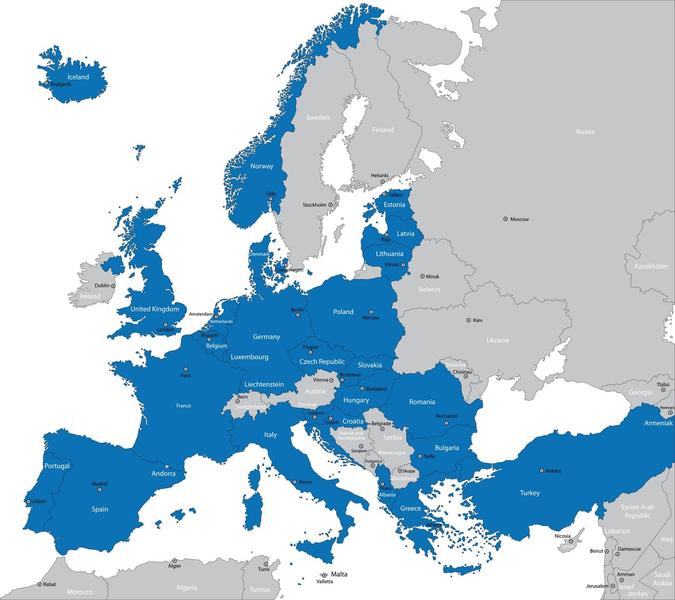 Harta NATO