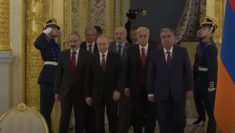 Vladimir Putin la reuniunea CSTO