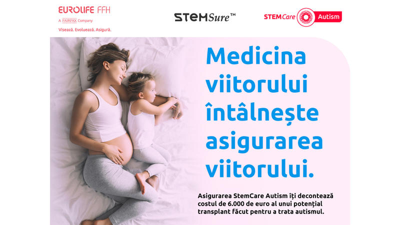StemCare Autism - prima asigurare din România pentru tratarea autismului