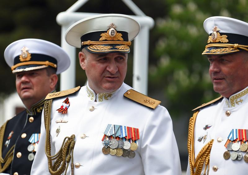 Viceamiralul Igor Osipov, comandantul Flotei Marii Negre