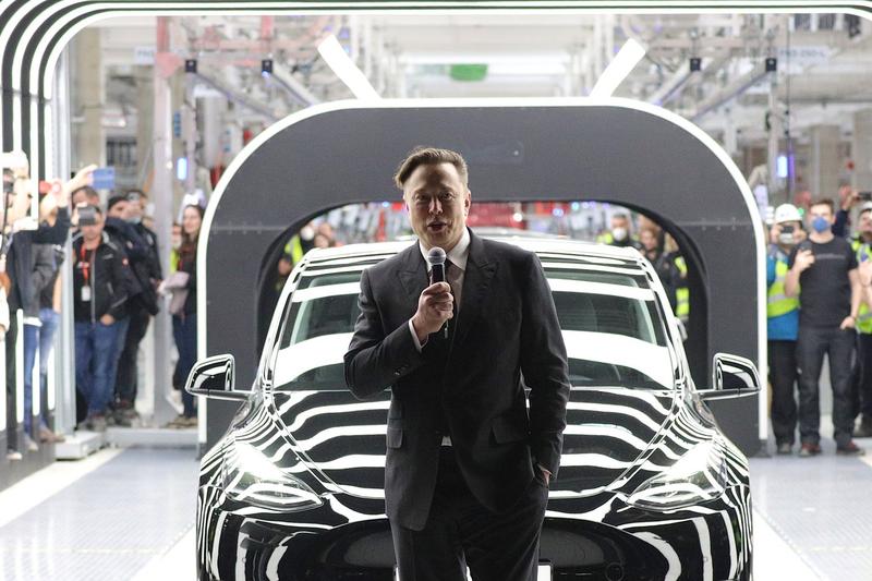 Elon Musk la deschiderea fabricii Tesla din Germania
